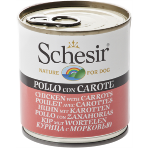 Schesir Dog Chicken & Carrots 6 x 285g