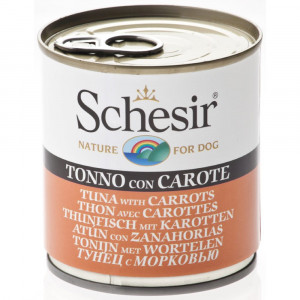 Schesir Dog Tuna & Carrots 6 x 285g