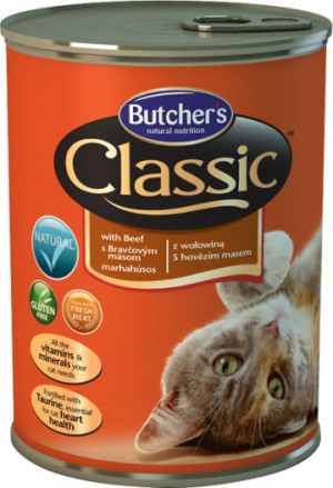 Butcher's WCC Classic with beef CIJ Cat 6 x 400g