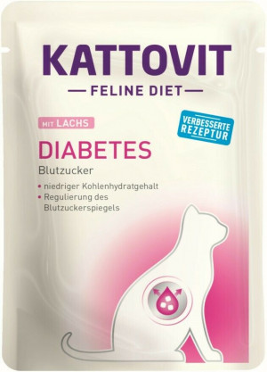 Kattovit Diabetes Lachs 85g