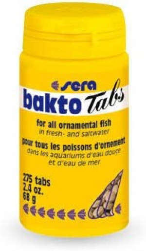 Sera Bakto tabs 275tab. 100ml