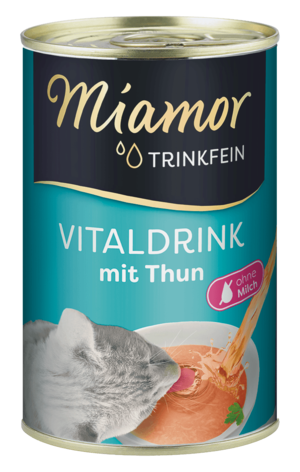 Miamor Trinkfein Vitaldrink ar tunci Sixpack 135ml x 6gab