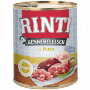 Rinti Kennerfleisch PUTE konservi ar tītara gaļu želejā 800g