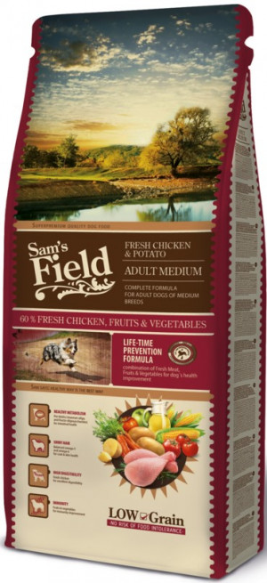 Sam's Field Fresh Chicken&Potato ADULT MEDIUM 2.5kg