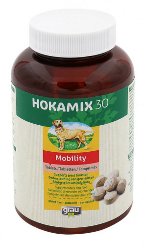 HOKAMIX 30 Mobility Tablets - papildbarība suņiem 190 tab.