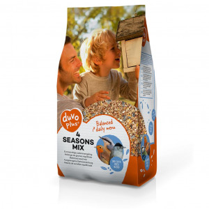 Duvo 4 seasons wild bird mix - sēklu maisījums āra putniem 20kg