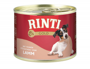 Rinti Gold konservi suņiem ar jēra gaļu 12x185g