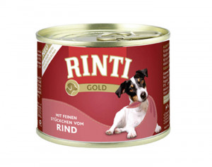 Rinti Gold konservi suņiem ar liellopu gaļu 12 x 185g
