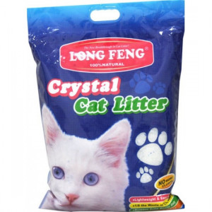 Long Feng - silikona smiltis kaķu tualetei 3,8L