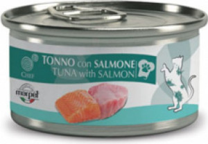 Marpet Chef Cat Tuna with Salmon - konservi kaķiem 6 x 80g