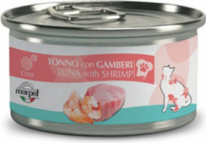 Marpet Chef Cat Tuna with Shrimp - konservi kaķiem 6 x 80g