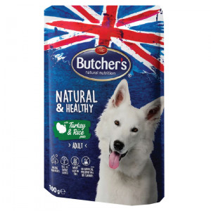 Butcher's DOG N&H pouch turkey - konservi suņiem 100g Cena norādīta par 1 gb. un ir spēkā pasūtot 6 gb.