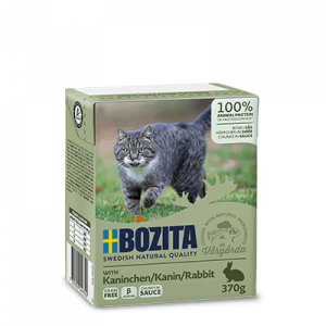 Bozita Feline Rabbit - trusis mērcē 6 x 370g