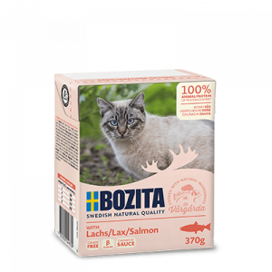 Bozita Feline Salmon - lasis mērcē 6 x 370g