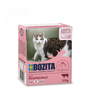 Bozita Feline Beef - liellopa gaļa mērcē 6 x 370g