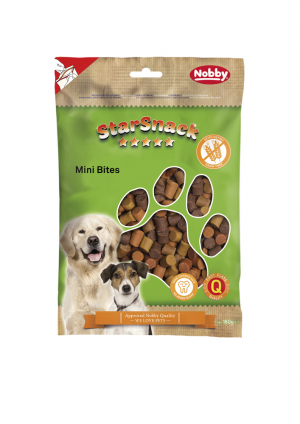 Nobby StarSnack "Mini Bites" grain-free - gardumi suņiem 180g