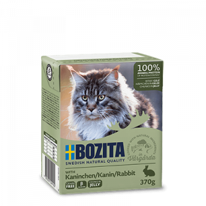 Bozita Feline Rabbit - trusis želējā 6 x 370g