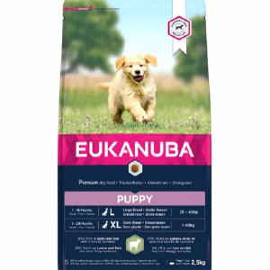 Eukanuba Puppy & Junior All Breed Lamb & Rice - sausā barība ar jēru kucēniem 12kg