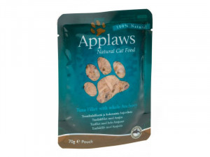 Applaws Cat Tuna Fillet with whole Anchovy 6 x 70g