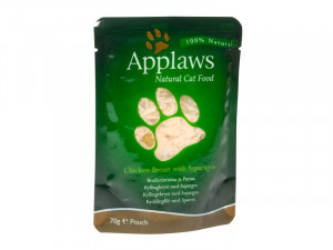 Applaws Cat Chicken Breast with Asparagus 6 x 70g