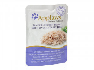 Applaws Cat Chicken Breast with Liver in Jelly 6 x 70g