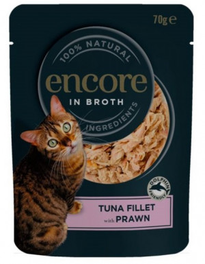 Encore Cat Tuna Fillet with Prawn 6 x 70g