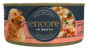 Encore Dog Chicken Breast with Ham&Vegetables 6 x 156g