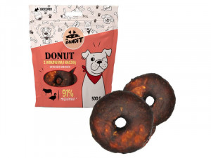 MR.BANDIT Donut Beef / Duck - gardumi suņiem 500g