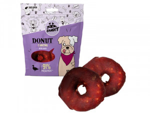 MR.BANDIT Donut Duck - gardumi suņiem 500g