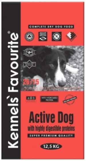 Favourite Active Dog 3 x 12,5kg