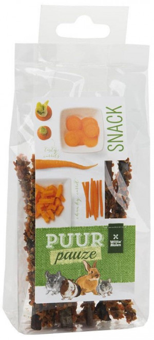 Witte Molen Puur PAUZE CHEW STICKS CARROT 3 x 50g