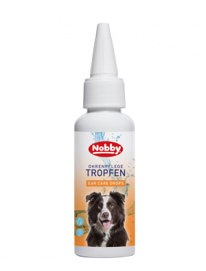 NOBBY Ear care drops - ausu tīrīšanas līdzeklis suņiem 50ml