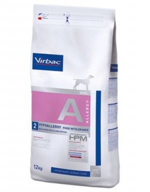 VIRBAC HPMD Dog Hypoallergy with Hydrolysed Salmon Protein - sausā barība suņiem 12kg