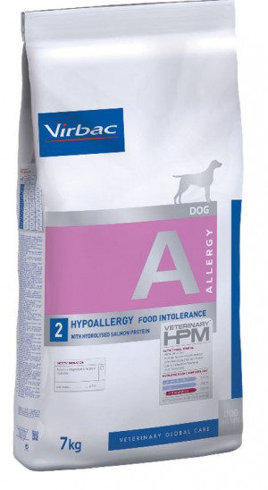 VIRBAC HPMD Dog Hypoallergy with Hydrolysed Salmon Protein - sausā barība suņiem 7kg