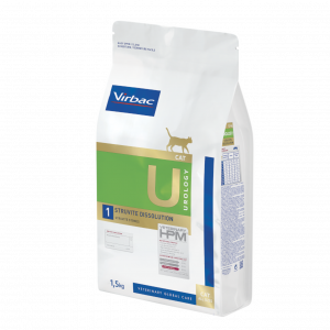 VIRBAC HPMD Cat Urology Struvite DISSOLUTION - sausā barība kaķiem 1,5kg