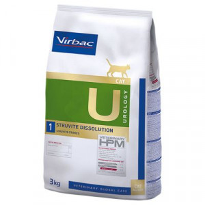 VIRBAC HPMD Cat Urology Struvite DISSOLUTION - sausā barība kaķiem 3kg