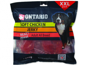 Gardums suņiem : Ontario Soft Chicken Jerky 3 x 500g