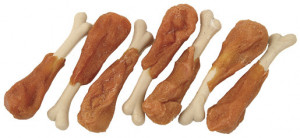Gardums suņiem : Ontario Chicken Jerky & Calcium Bone 3 x 500g