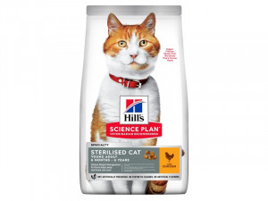 HILLS SP Hill's Science Plan YOUNG ADULT STERILISED CAT ar vistu 15kg