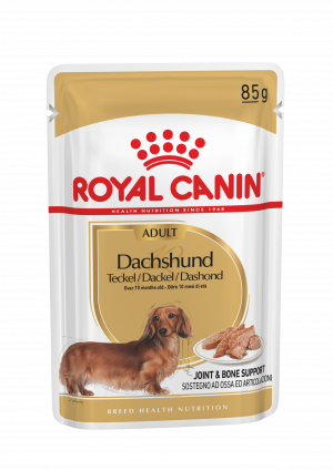 Royal Canin Wet Dachshund Adult 24x85g Cena norādīta par 1gb.