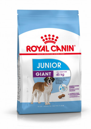 Royal Canin SHN Giant Junior 15 kg Cena norādīta par 1 gb. un ir spēkā pasūtot 2 gb.
