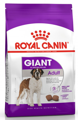 Royal Canin SHN Giant Adult 15 kg Cena norādīta par 1 gb. un ir spēkā pasūtot 2 gb.