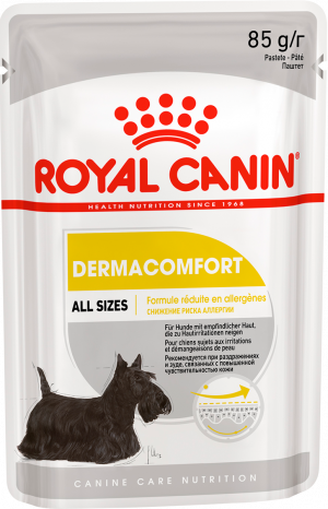 Royal Canin CCN DERMACOMFORT LOAF 24x85g Cena norādīta par 1gab.