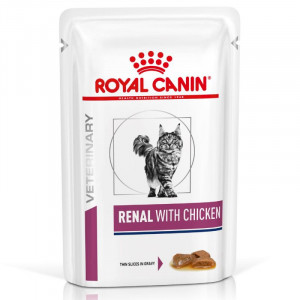 Royal Canin Renal Chicken Wet, Cat 85g x 24gab
