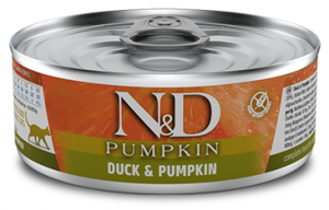 FARMINA N&D NATURAL & DELICIOUS Cat Duck Pumpkin 12 x 70g