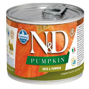 FARMINA N&D NATURAL & DELICIOUS Dog DUCK PUMPKIN S 12 x 140g