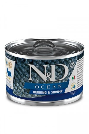 FARMINA N&D NATURAL & DELICIOUS Dog OCEAN HERRING SHRIMP 6 x 285g