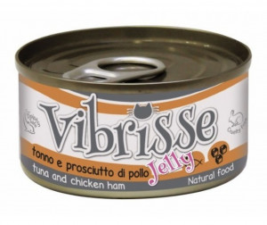 VIBRISSE Jelly Tuna Chicken Ham 6 x 70g