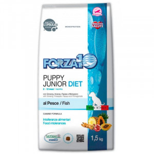 Forza10 Puppy Junior Diet with Fish - sausā barība kucēniem 1,5kg