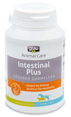 GRAU Animal Care Intestinal Plus Tablets - papildbarība suņiem un kaķiem 60 tab.